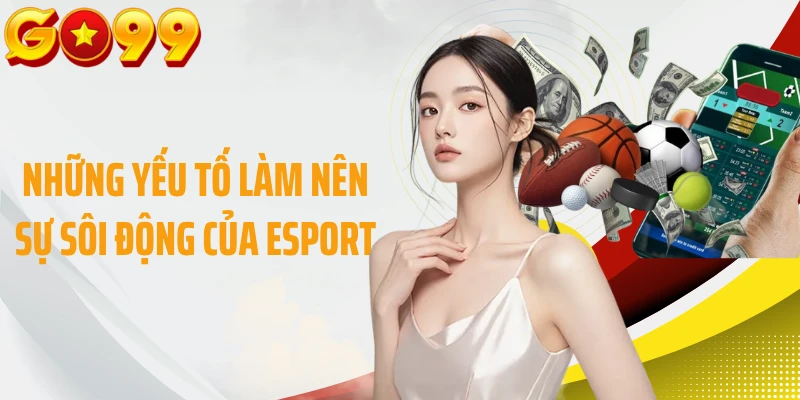 Những yếu tố làm nên sự sôi động của Esports