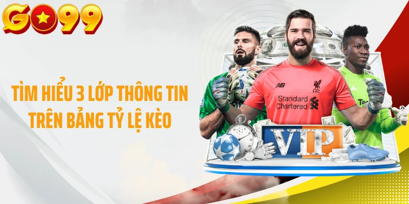 Tìm hiểu 3 lớp thông tin trên bảng tỷ lệ kèo
